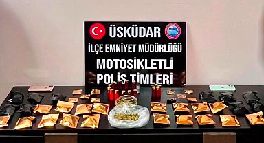 Üsküdar'da uyuşturucu operasyonu: 637 gram marihuana ele geçirildi