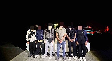 Uzunköprü'de 5 düzensiz göçmen yakalandı