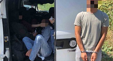Uzunköprü'de göçmen kaçakçılığı operasyonu: 12 düzensiz göçmen yakalandı