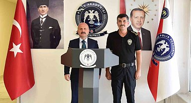 Vali Varol, Polis Meslek Yüksekokulu'nda incelemelerde bulundu