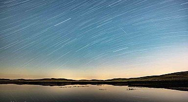Van'da doğa fotoğrafçıları Perseid meteor yağmurunu gözlemledi