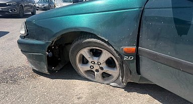 Van'da trafik kazası:2 yaralı