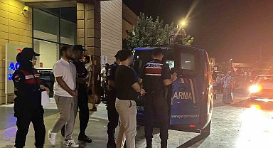Vize dolandırıcılığı operasyonunda şüpheliler ve yakınları gazetecilere tepki gösterdi