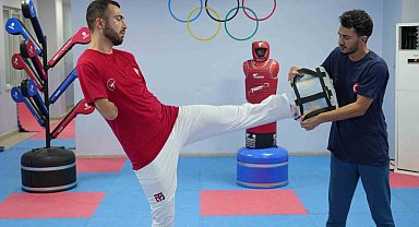 Yanlış girdiği binada, Avrupa şampiyonu oldu