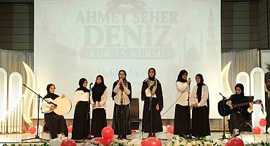 Yaz Kur'an kursu öğrencileri ilahi yarışmasında buluştu