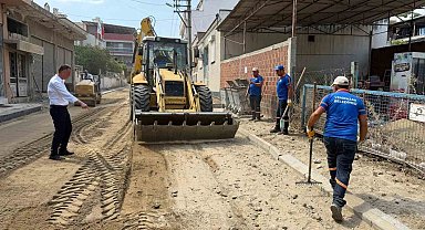 Yenipazar Belediyesi yol yenileme çalışmalarını sürdürüyor