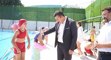 Yenişehir Belediyesi yaz dönemi yüzme kursu tamamlandı