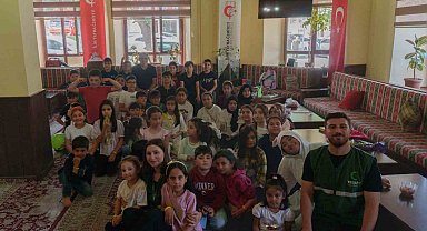 Yeşilay Kars Şubesi, Kur'an kursu öğrencileriyle buluştu