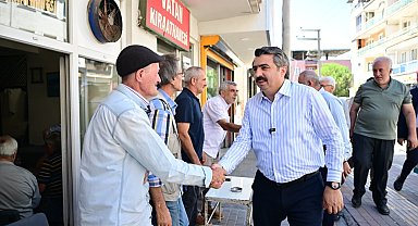 Yıldırım Belediye Başkanı Oktay Yılmaz, Çiçek Caddesi esnafıyla buluştu