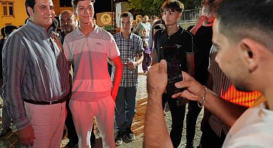 Yılmaz, Kızıkkarasakal'da gençlerle buluştu