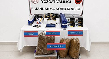 Yozgat'ta 3 bin 560 adet makaron ele geçirildi