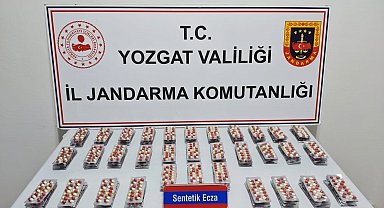 Yozgat'ta bin 848 adet uyuşturucu hap ele geçirildi