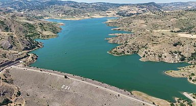 Yozgat'taki barajın doluluk oranı 10 yıl sonra yeniden yüzde 50'nin üzerine çıktı