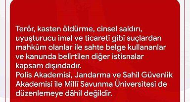 Yükseköğretimde öğrenci affı düzenlemesi yürürlüğe girdi