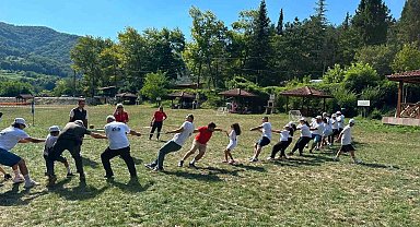 Zonguldak'ta aile kampı heyecanı yaşandı