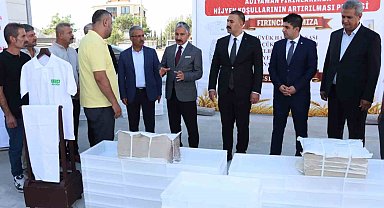 Adıyaman'da fırınlara hijyen desteği