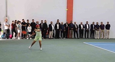 Ağrı Dağı Cup tenis turnuvasında maçlar başladı