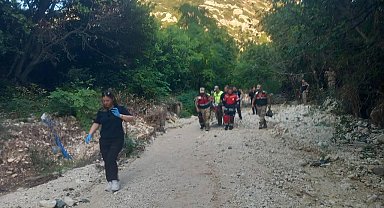 Ailesinin 2 gündür her yerde aradığı geç tarihi tünelde ortaya çıktı