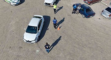 Alacakaya'da emniyet ekiplerinden geniş kapsamlı şok uygulama