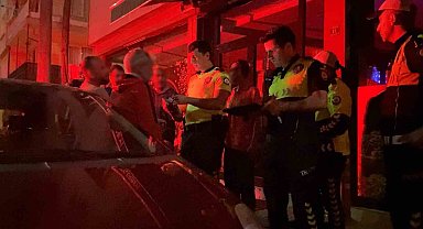 Alkollü şahıslar polisi çileden çıkardı