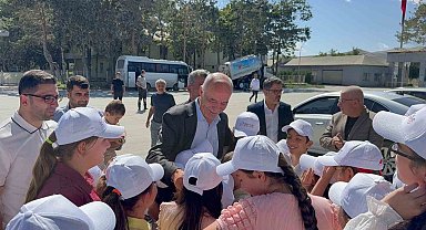 Aşkale çimento tesisleri çocukları ağırladı