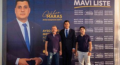 AYSO Başkanı Maraş'a iş insanı Özalp'ten destek