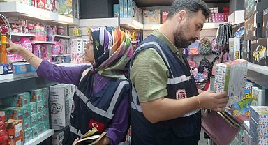 Balıkesir'de kırtasiyeler denetleniyor