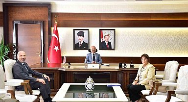 Başkan Arıkan, Aydın Valisi Varol ile bir araya geldi