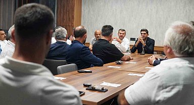 Başkan Çetinkaya, muhtarlarla bir araya geldi