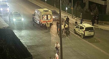 Batman'da hafif ticari araç ile bisiklet çarpıştı: 1 yaralı