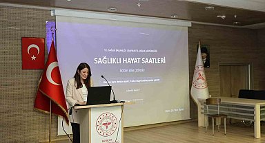 Bayburt'ta sağlık çalışanlarına liderlik eğitimi verildi