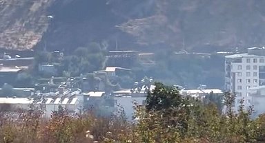 Baykan'da ormanlık alanda çıkan yangın paniğe neden oldu