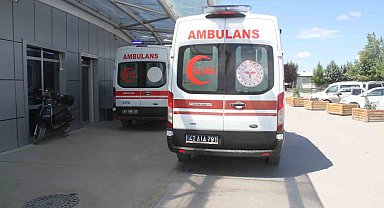 Beyşehir'de motosiklet kazası: 1 yaralı