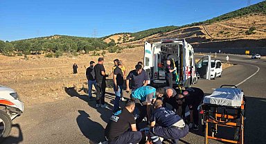 Bingöl'de kamyonet şarampole yuvarlandı: 3 yaralı
