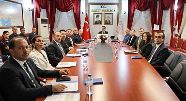 Bolu'da okul güvenliği toplantısı yapıldı