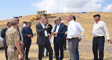 Bulanık'ta 40 dönümlük mesire alanı projesinin temeli atıldı