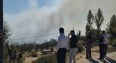 Burdur'da orman yangını