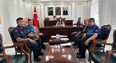Çavdarhisar'da eylül ayı okul güvenliği toplantısı gerçekleştirildi