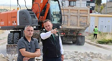 Çivril TOKİ'ye konforlu ulaşım için ilk adım