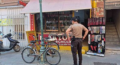 Dengesini kaybederek bodrum kata düşen yaşlı adam yaralandı