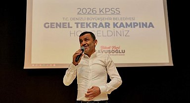 Denizli Büyükşehir'den KPSS adaylarına özel kamp