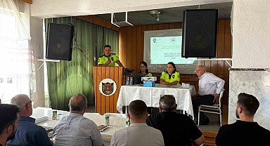 Elazığ'da okul servis sürücülerine eğitim