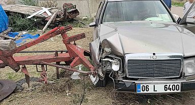 Erzurum'da trafik kazası: 1 yaralı