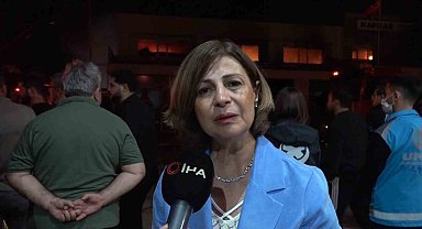 Eskişehir Büyükşehir Belediye Başkanı Ayşe Ünlüce: "Ekipler yangının yan taraflara sıçramaması için büyük bir gayret içinde"
