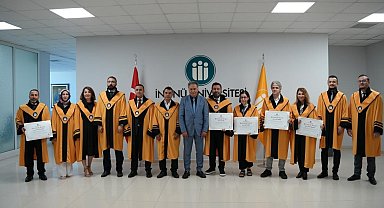 İnönü Üniversitesinde akademik yükselme töreni