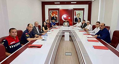 Kahta'da okul güvenliği toplantı gerçekleştirildi