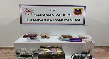 Karaman'da jandarmanın yakaladığı 43 kişiden 4'ü tutuklandı