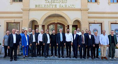 KASİAD yönetiminden Taşköprü Belediyesine ziyaret