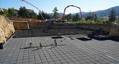 Kastamonu'da 300 milyon yatırımla inşa edilecek semt polikliniğinin temeli dualarla atıldı
