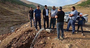 Kaymakam Demirer, köylerde yürütülen çalışmaları inceledi
